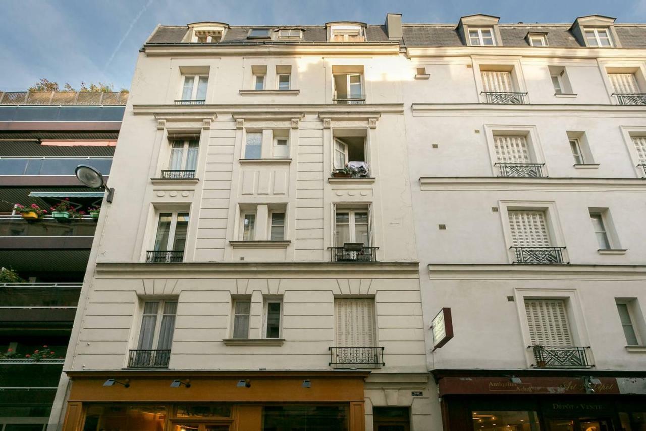 Studio Tour Eiffel Et Champs-Elysees Appartement Parijs Buitenkant foto